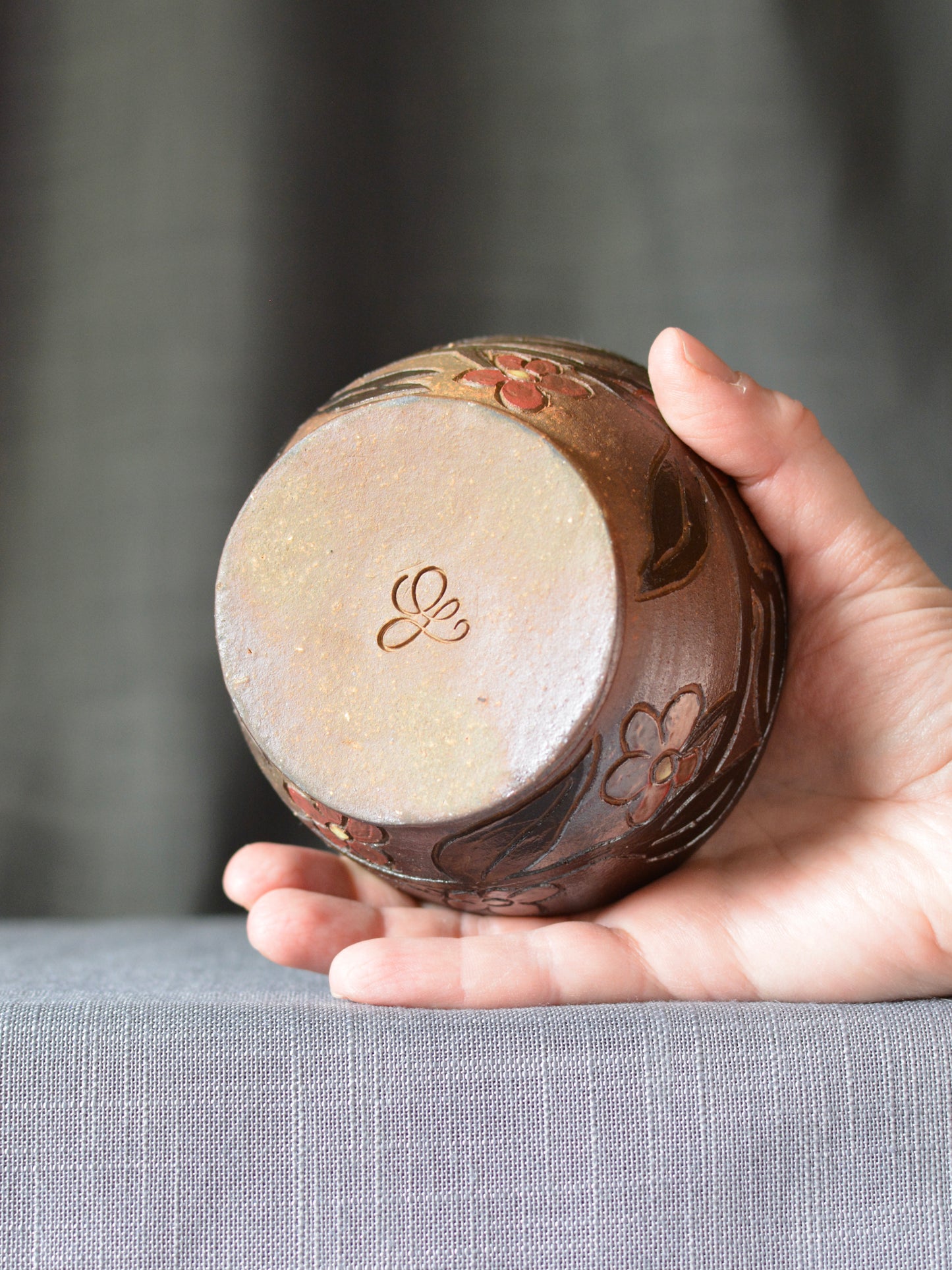 Blue Ribbon Smudge Bowl