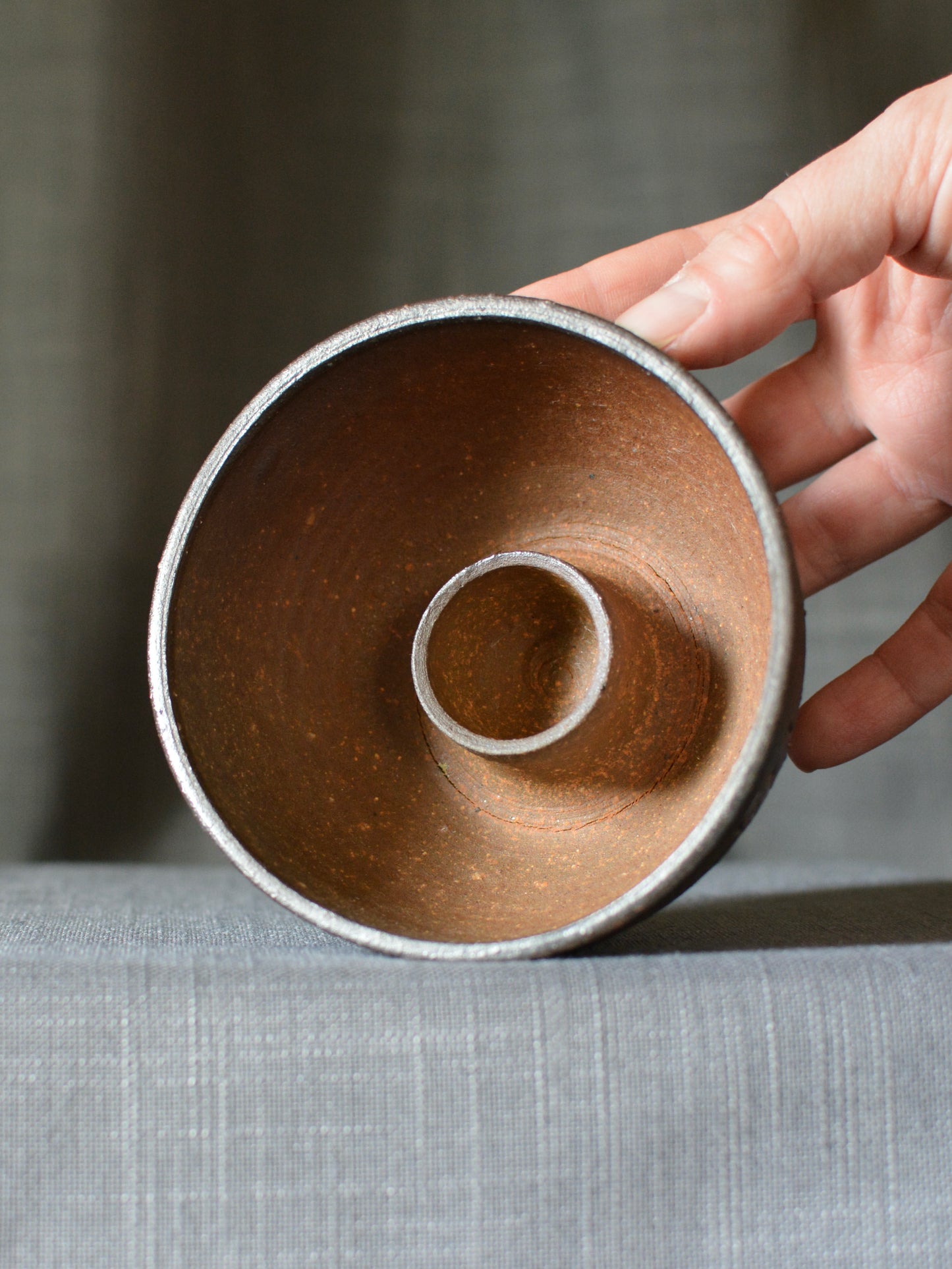 Blue Ribbon Smudge Bowl