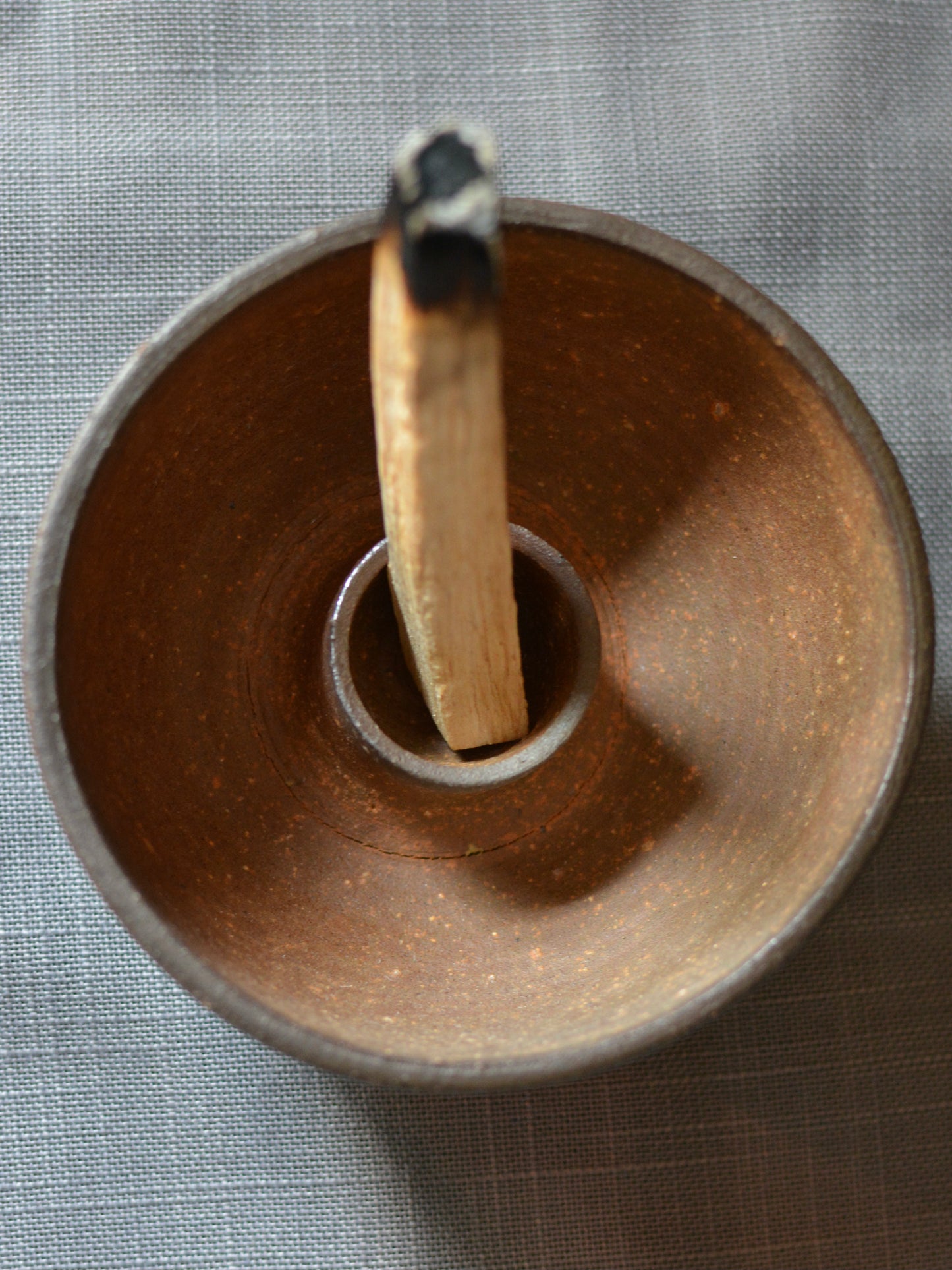 Blue Ribbon Smudge Bowl