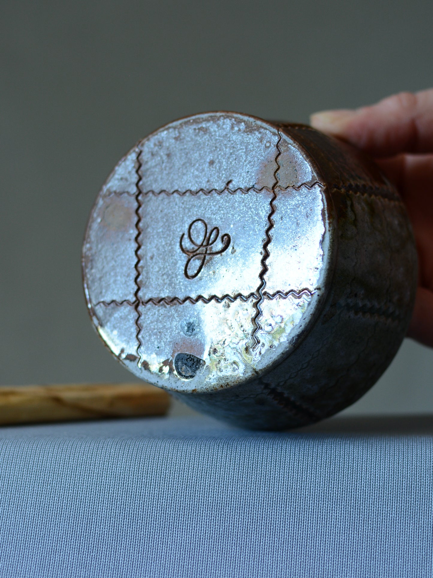 Quilt Smudge Bowl 2