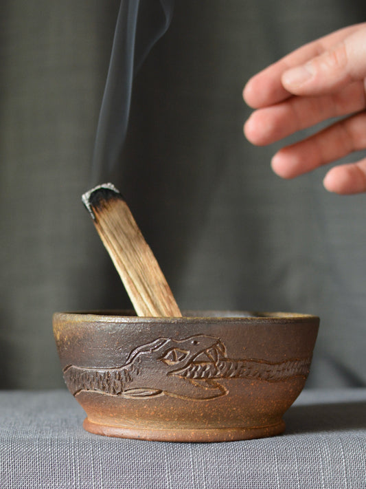 Ouroboros Smudge Bowl 1
