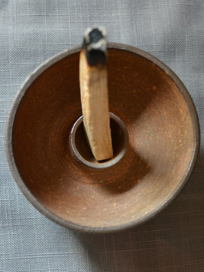Blue Ribbon Smudge Bowl