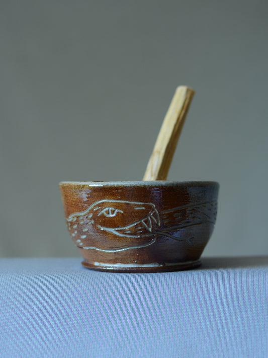Ouroboros Smudge Bowl 2