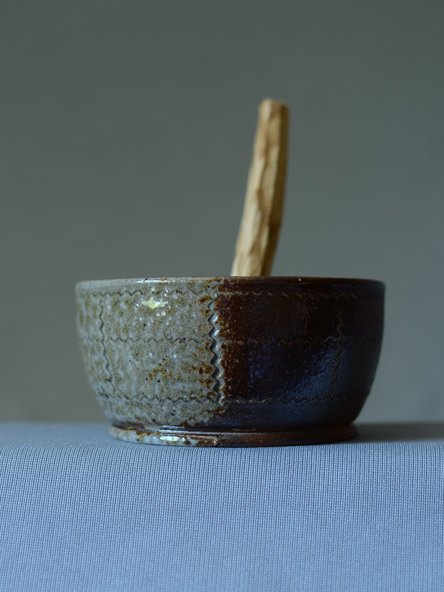 Quilt Smudge Bowl 1