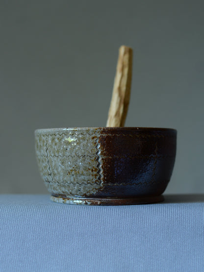 Quilt Smudge Bowl 1