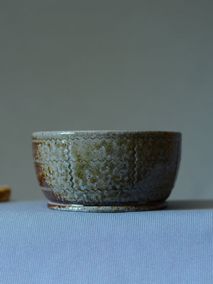 Quilt Smudge Bowl 1
