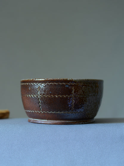 Quilt Smudge Bowl 1