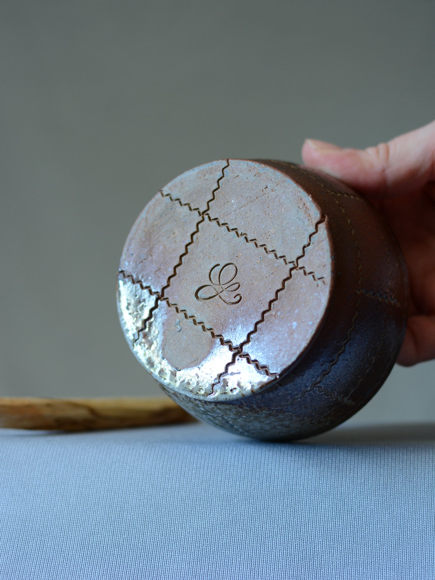 Quilt Smudge Bowl 1