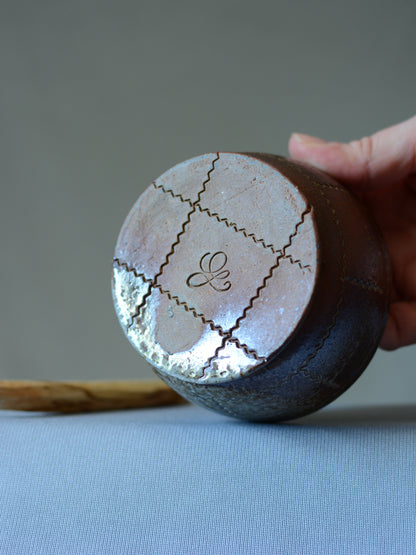 Quilt Smudge Bowl 1