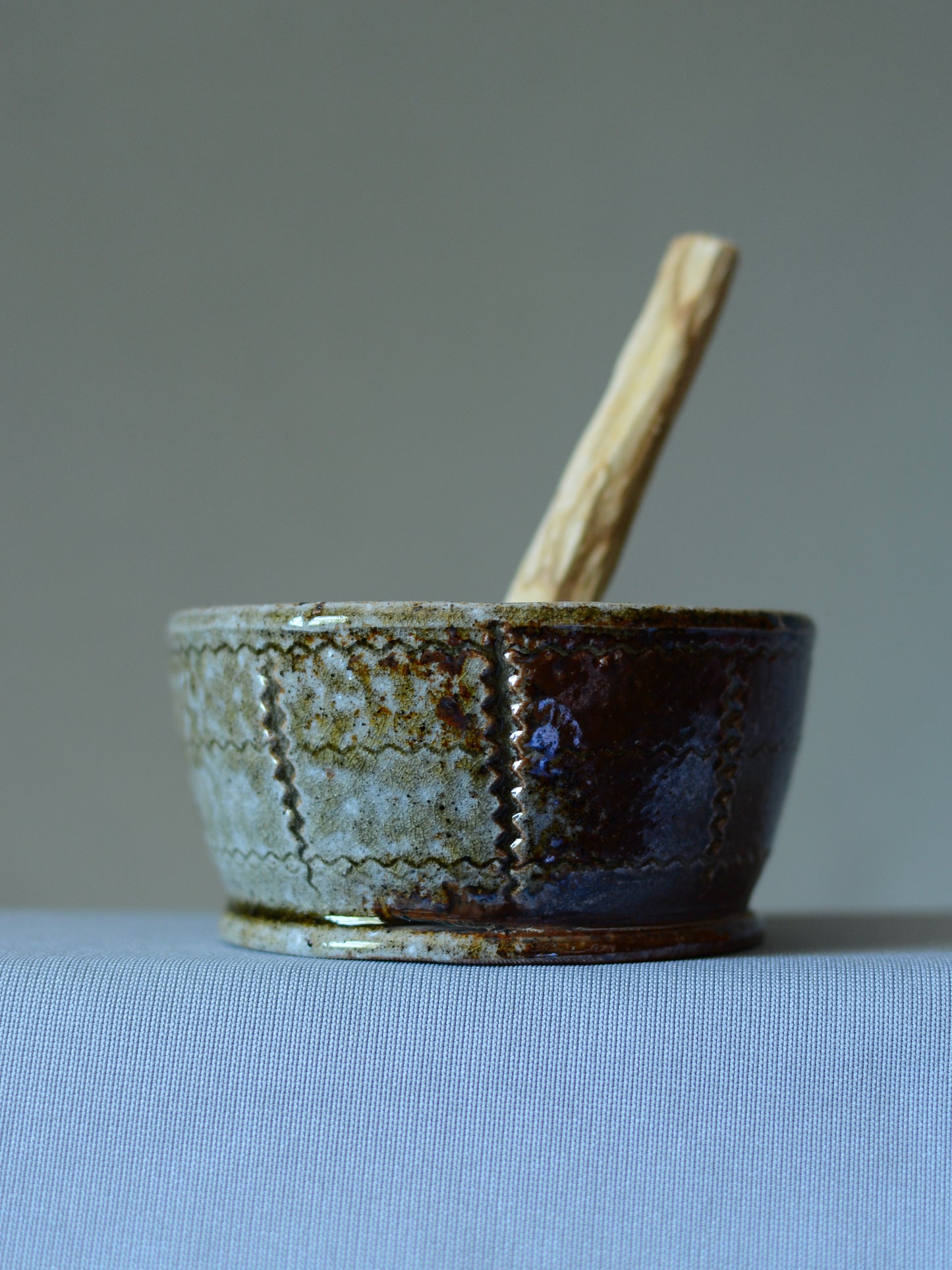 Quilt Smudge Bowl 2