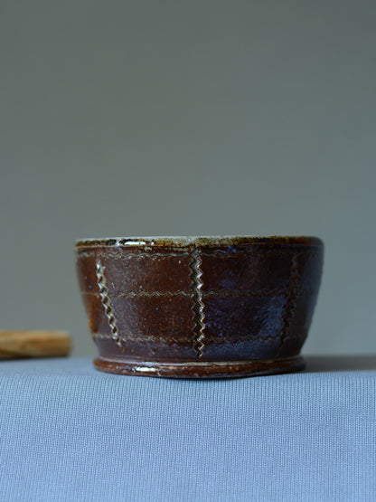 Quilt Smudge Bowl 2