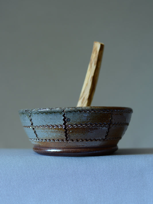 Quilt Smudge Bowl 3