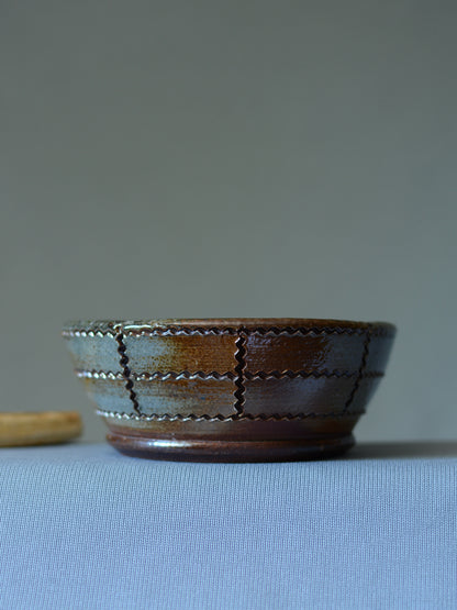 Quilt Smudge Bowl 3