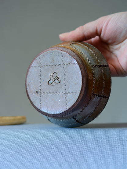 Quilt Smudge Bowl 3